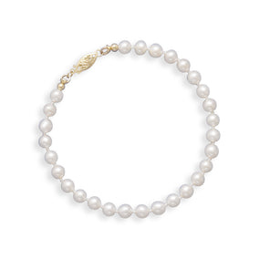 7" 5-5.5mm Cultured Freshwater Pearl Bracelet