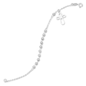 7" Polished Rosary Bracelet