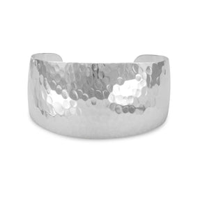 Tapered Hammered Cuff