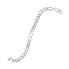 7" 180 Curb ID Bracelet