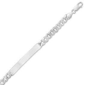 8" 180 Curb ID Bracelet