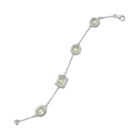 7.5" Prehnite Bracelet