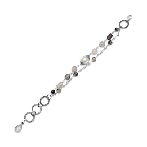 Baila Luna Multistrand Geometric Bracelet