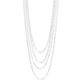 100" Open Link Cable Necklace