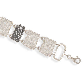7.25"+1" Mesh Link Design Bracelet