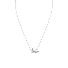 17" Soaring Swallow Necklace