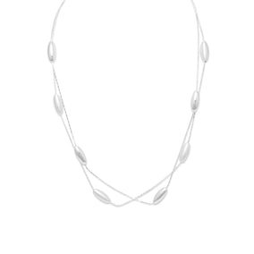 18" Double Strand Beaded Necklace