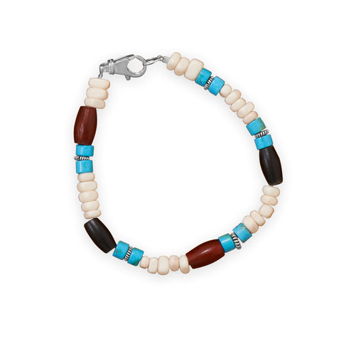8.75" Multibead Bracelet