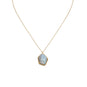 14 Karat Gold Plated Labradorite Necklace