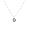 14 Karat Gold Plated Labradorite Necklace