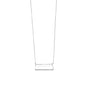 16" + 2" Engravable Bar Nameplate Necklace