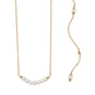 Beautiful 14/20 Gold Filled Cultured Freshwater Pearl Back Drop Necklace