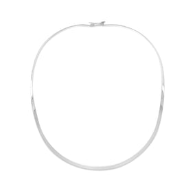 3mm Flat Collar with Closed Back