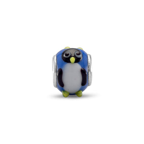 Penguins Glass Bead