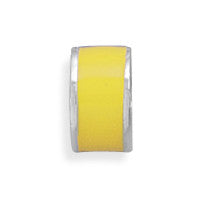 Yellow Epoxy Wheel Bead