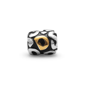 Two Tone "D" Bead