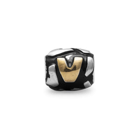 Two Tone "V" Bead