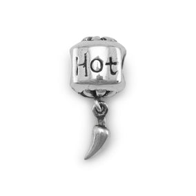 Hot Pepper Charm Bead
