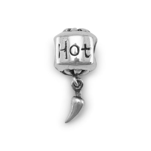 Hot Pepper Charm Bead