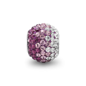 Fading Purple Crystal Bead