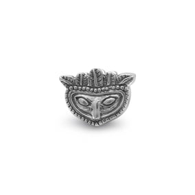 Oxidized Mardi Gras Mask Bead