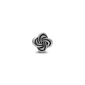 Oxidized Celtic Knot Bead