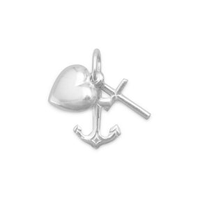 Faith/Hope/Charity Charm