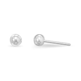 4mm Ball Stud Earrings