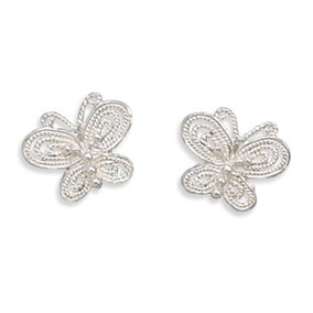 Cut Out Butterfly Earrings