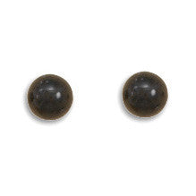 Black Onyx Stud Earrings