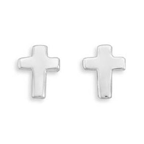 Cross Stud Earrings