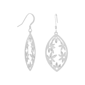 Cut Out Flower Design Earrings