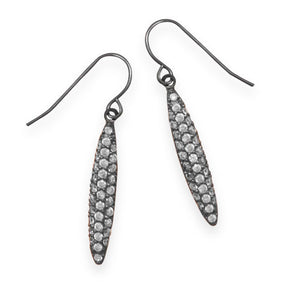 Dazzling Impression Pave CZ Earrings