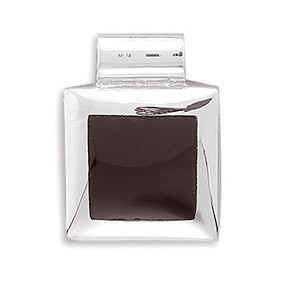 Square Inlay Black Onyx Pendant