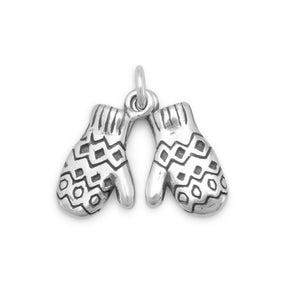 Oxidized Mittens Charm