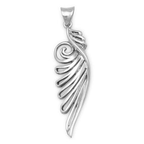 Ornate Angel Wing Pendant
