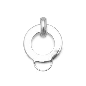 Circle Charm Adapter Pendant