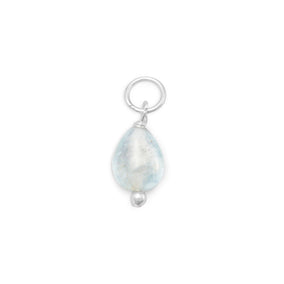 Aquamarine Charm - March Birthstone
