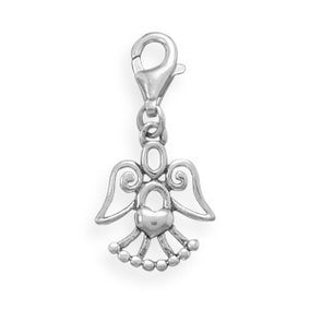Cut Out Angel Charm with Lobster Clasp