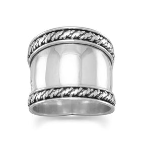 Bali Rope Edge Ring