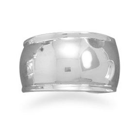 Polished Chevron Ring