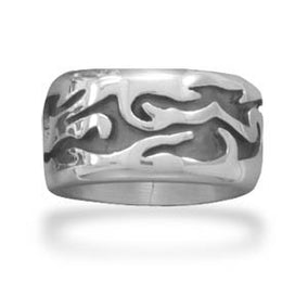 Flame Design Ring