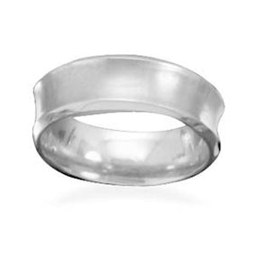 Concave Titanium Ring