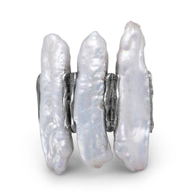 Baroque Cultured Freshwater Pearl Ring