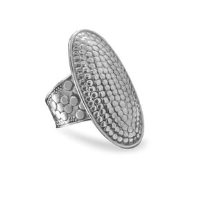 Oval Dot Design Ring