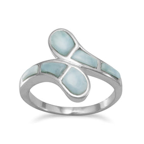 Overlapping Larimar Ring