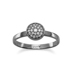 Midnight Collection Pave Gray Diamond Ring