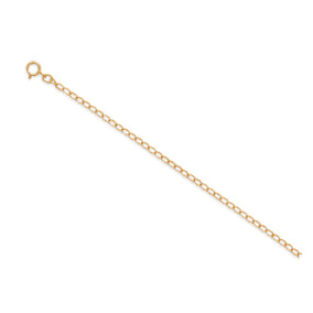 9"+1" 14/20 Gold Filled Link Chain Anklet