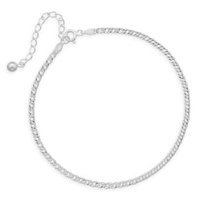 9"+1" Extension Rombo Chain Anklet