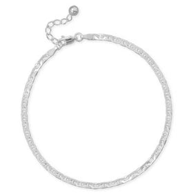 9"+1" Extension Flat Marina Anklet
